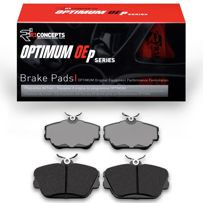 Lincoln Continental Brake Pads - Front - R1 Concepts - Optimum OE - `95-`02